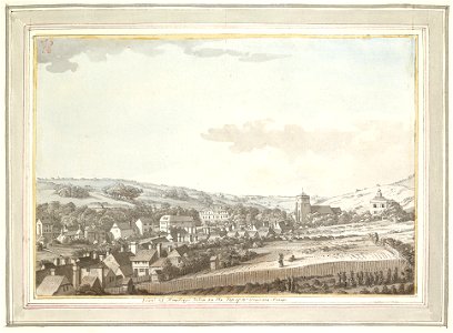 Hastings by Samuel Hieronymus Grimm 1784. Free illustration for personal and commercial use.