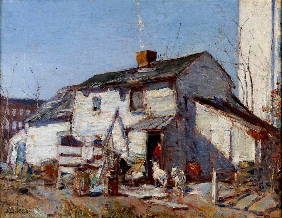 New York City Shanty by Childe Hassam