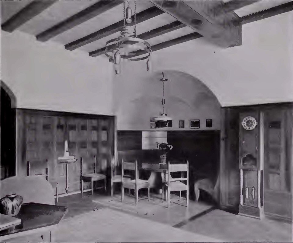 Haus Zeller, Stuttgart, Erker in der Diele