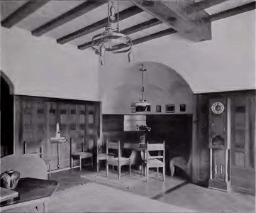 Haus Zeller, Stuttgart, Erker in der Diele