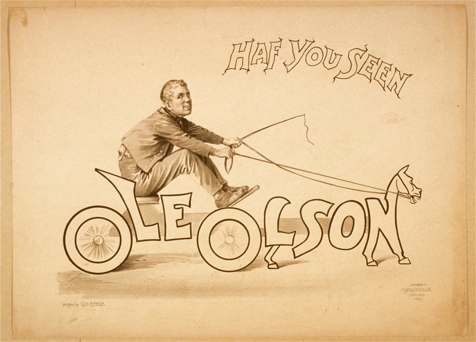 Have you seen Ole Olson LCCN2014636079