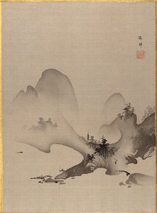 Hashimoto Gahō - Lake and Mountains - 14.76.61.47 - Metropolitan Museum of Art