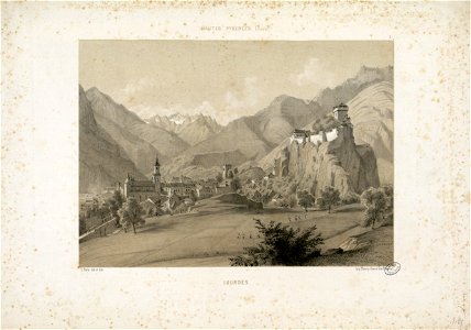 Hautes-Pyrénées (Gave) - Lourdes - Fonds Ancely - B315556101 A PARIS 2 007