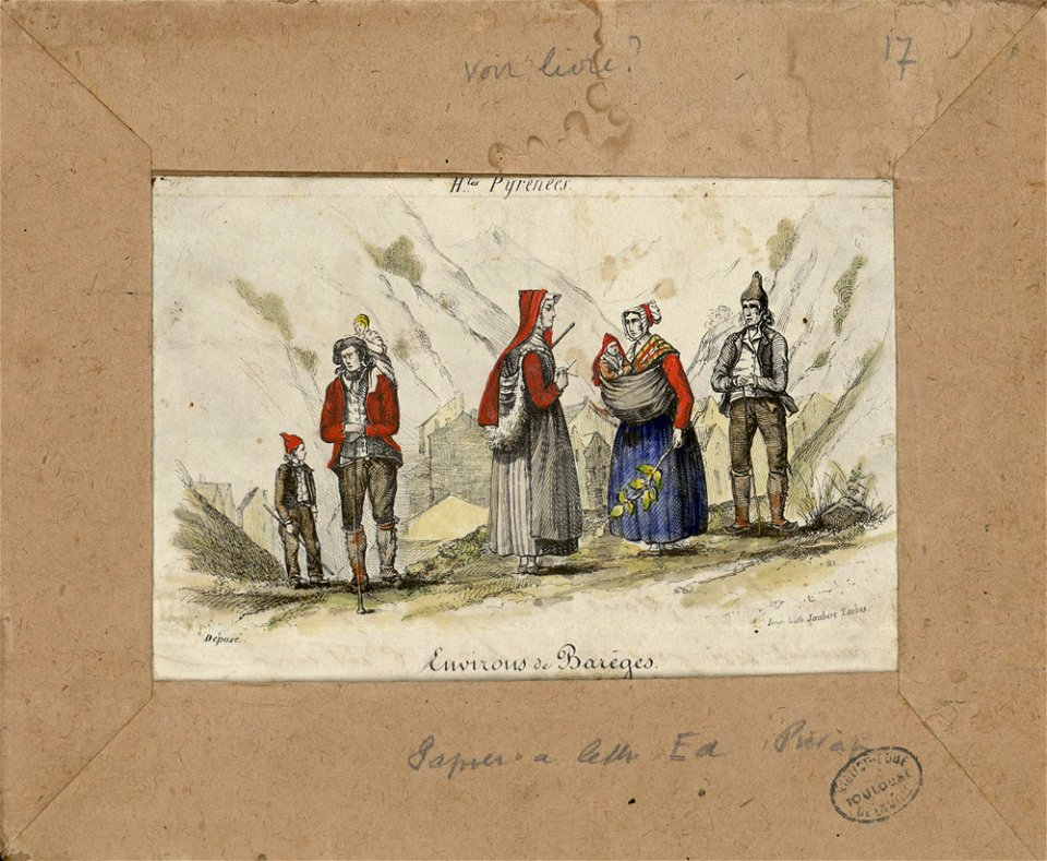 Hautes-Pyrénées - Environs de Barèges - Fonds Ancely - B315556101 A PAPIER 2 020