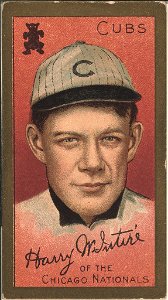 Harry McIntire, Chicago Cubs, baseball card portrait LCCN2008677463