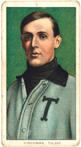 Harry Hinchman, Toledo Team, baseball card portrait LCCN2008677034
