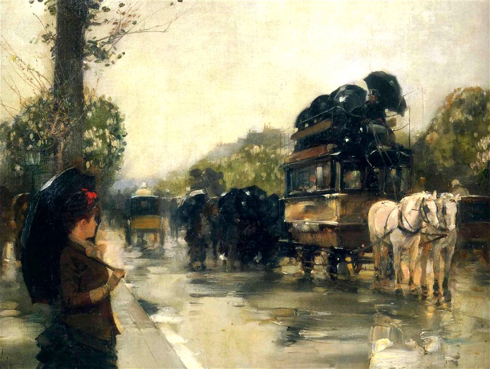 Hassam, April Showers