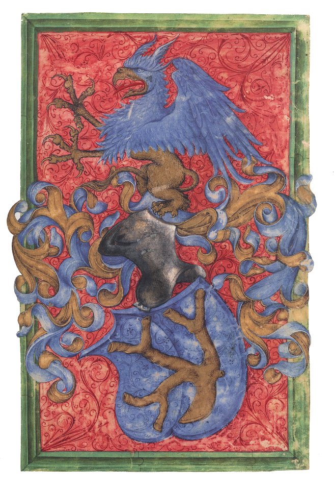 Hausbuch Wolfegg 02r Wappen