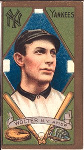 Harry Wolter, New York Yankees, baseball card portrait LCCN2008677886