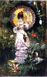 Harry Humphrey Moore - No Rose Without a Thorn - A186 - Hispanic Society of America