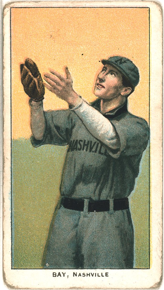 Harry Bay, Nashville Team, baseball card portrait LCCN2008676891