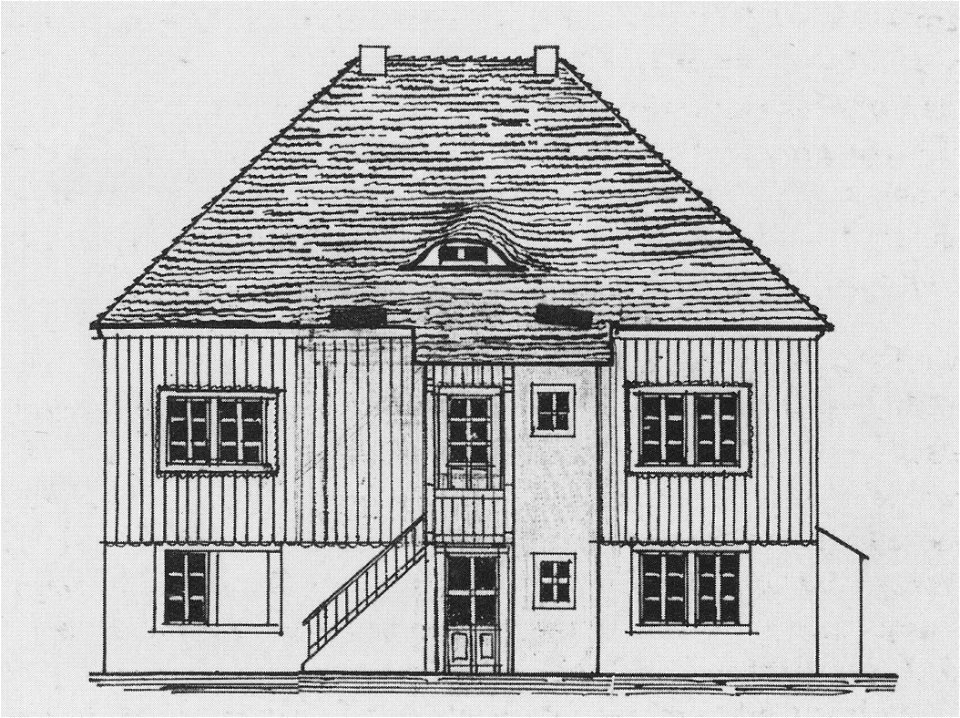 Haus Liborius Bauzeichnung 1912