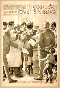Harry Howard's latest success The doctor's warm reception LCCN2014636445