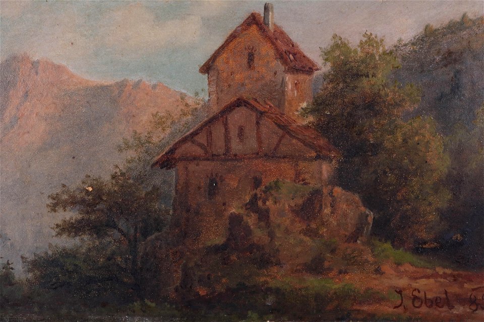 Haus im Gebirge
