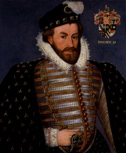 Sir Christopher Hatton from NPG (2). Free illustration for personal and commercial use.