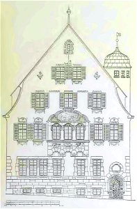 Haus Zeller, Stuttgart, Vorderansicht