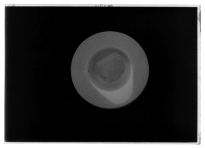 Hatt av svart filt - Livrustkammaren - 53037-negative