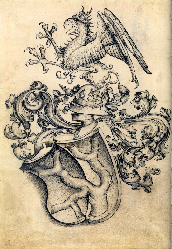 Hausbuch Wolfegg 34v Wappen