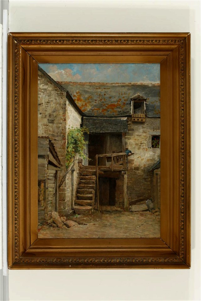 Haynes King - Old Fisherman's Cottage, St Ives - Sarjeant Gallery