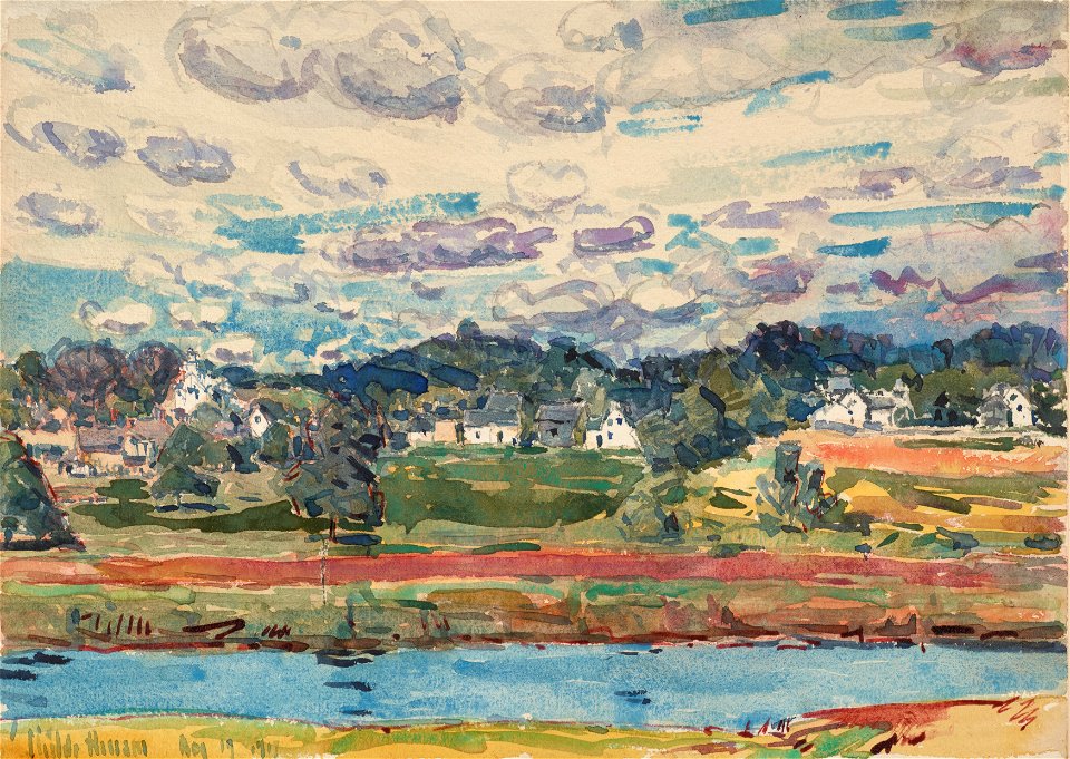 Hassam, Childe, Newfields, New Hampshire, 1917