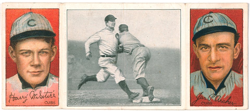 Harry McIntire-James P. Archer, Chicago Cubs, baseball card portrait LCCN2008678422