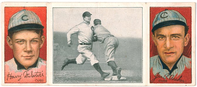 Harry McIntire-James P. Archer, Chicago Cubs, baseball card portrait LCCN2008678422