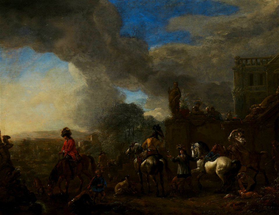 Hawking by Philips Wouwerman Mauritshuis 216