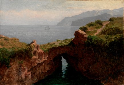 William Stanley Haseltine - Natural Arch, Capri - 1961.228 - Cleveland Museum of Art