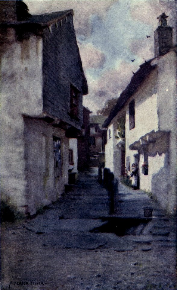Hawkshead - The English Lakes - A. Heaton Cooper