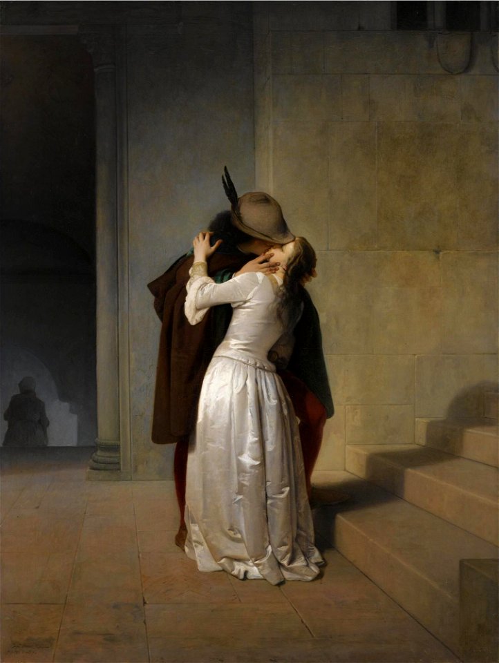 Hayez - IL BACIO, lot.109 (cropped)