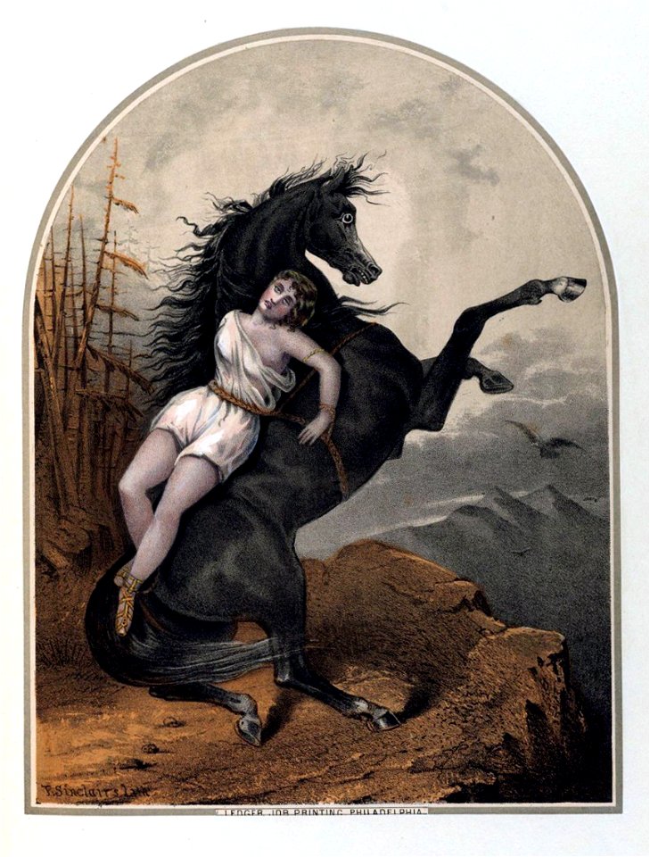 Harvard Theatre Collection - Menken illustration, TS 939.5.4