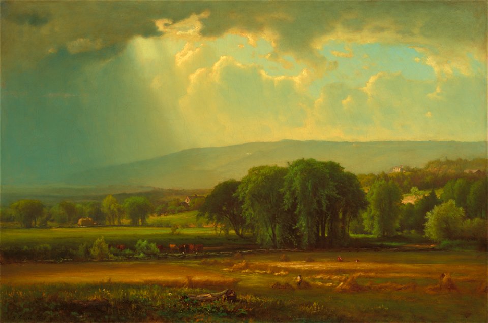 Harvest Scene in the Delaware Valley A23245