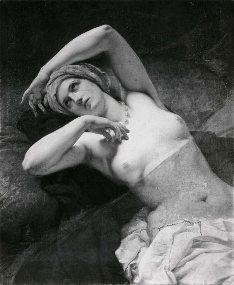 Hayez - Odalisca, inventario 1980, n. 203