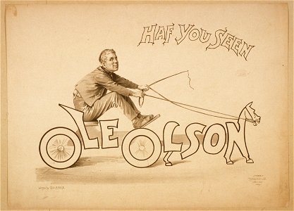 Have you seen Ole Olson LCCN2014636079