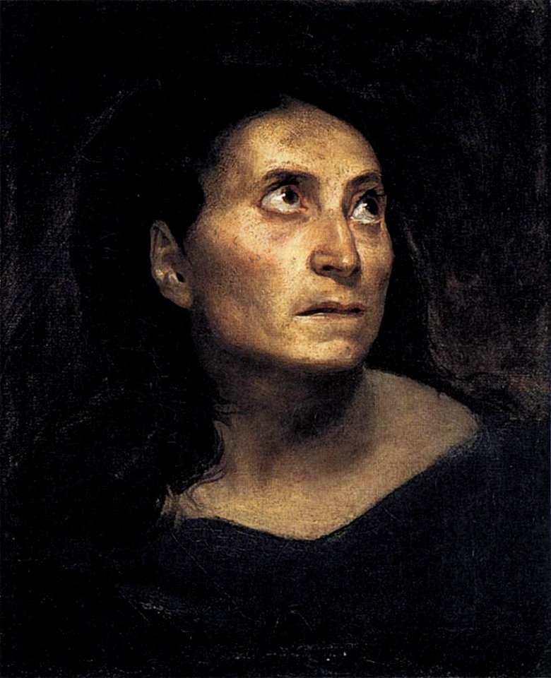 Head of a woman