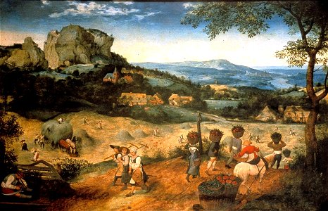 Haymaking, Pieter Brueghel the Elder