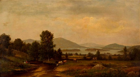 Hudson River Scene by James McDougal Hart