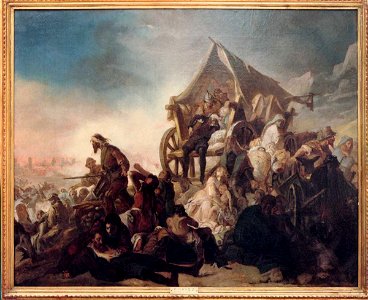 Hayez - Scena di spoliazione dopo la battaglia, Ubicazione sconosciuta