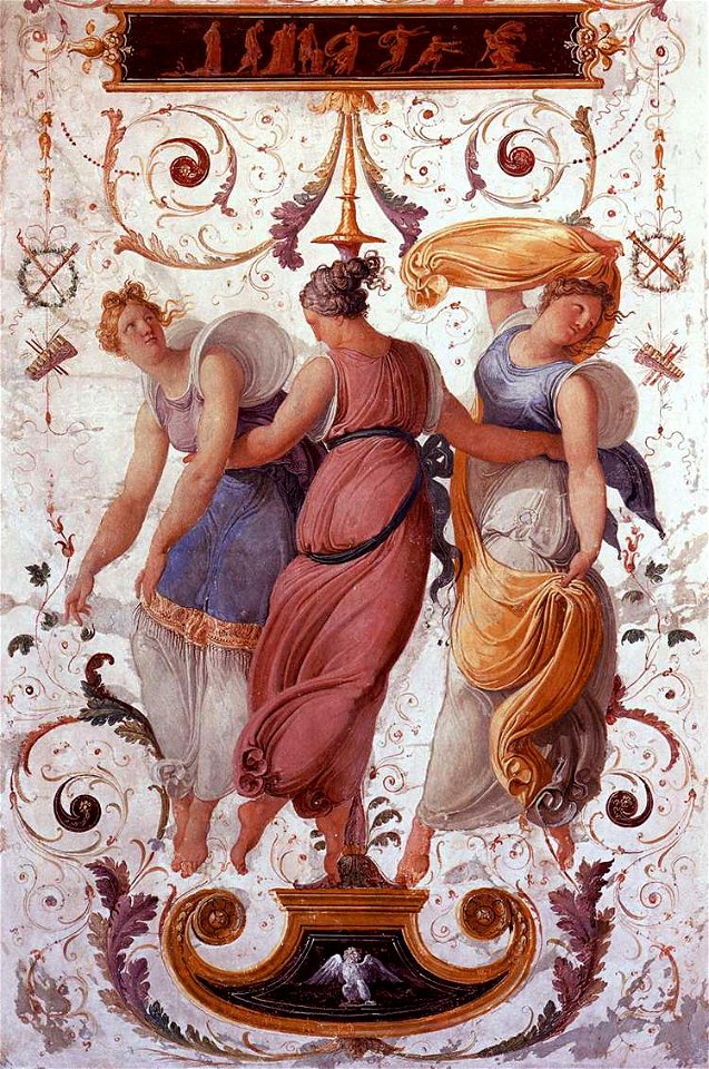 Hayez, Fracesco - Wall Decoration (detail) - 1817