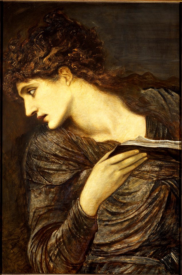 Head of Nimue c 1873 Edward Burne-Jones