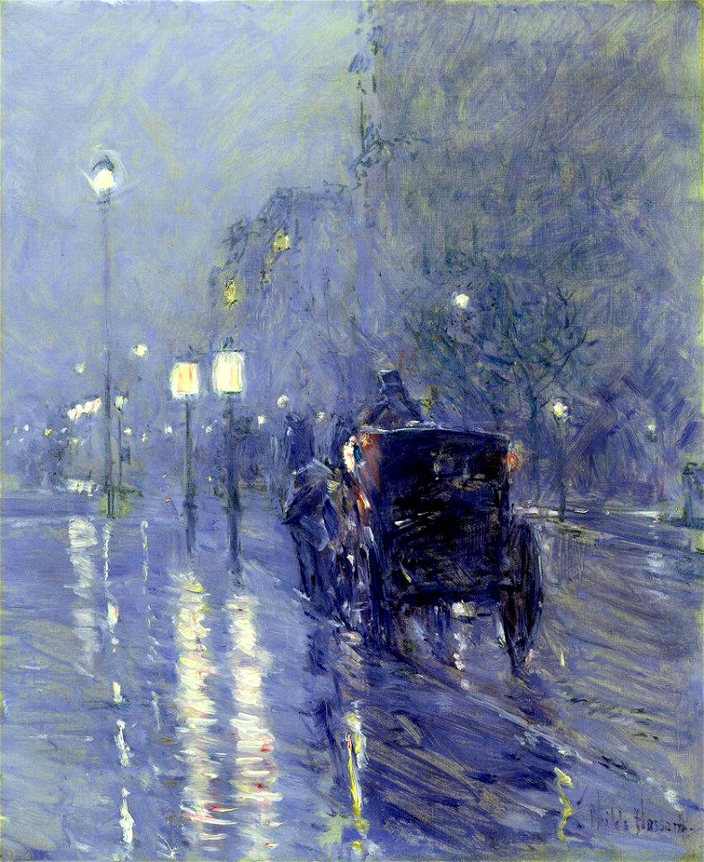Hassam, Rainy Midnight