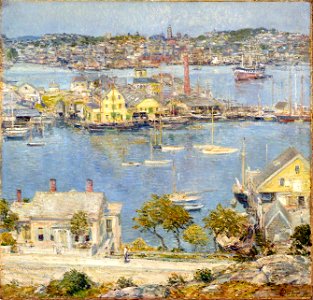 Childe Hassam - Gloucester Harbour (c. 1899)