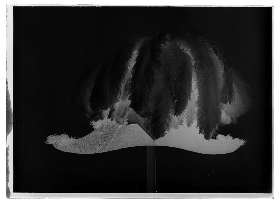 Hatt m: 1854 för generalstaben - Livrustkammaren - 17517-negative