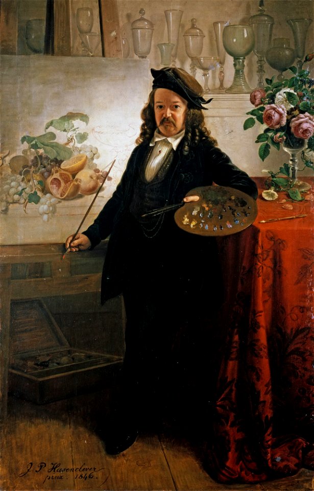 Johann Peter Hasenclever Bildnis J W Preyer