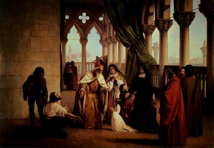 Francesco Hayez - The Two Foscari - WGA11217