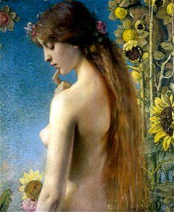 Hawkins, Louis Welden - Clytie. Free illustration for personal and commercial use.