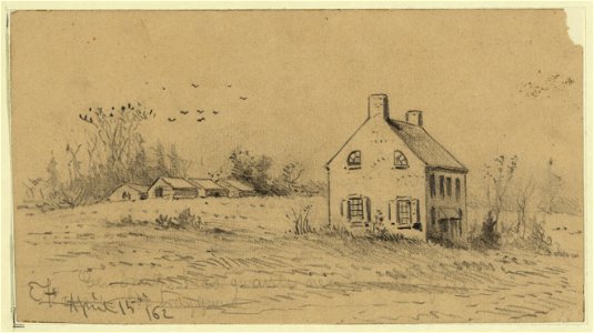 Headquarters of Gen. Smith near Manassas LCCN2004661489