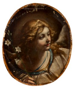 Head of an Angel (Elisabetta Sirani) - Nationalmuseum - 17132