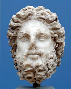 Head of Zeus Ny Carlsberg Glyptotek. Free illustration for personal and commercial use.