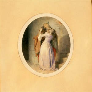 Hayez - Il bacio, dopo 1859